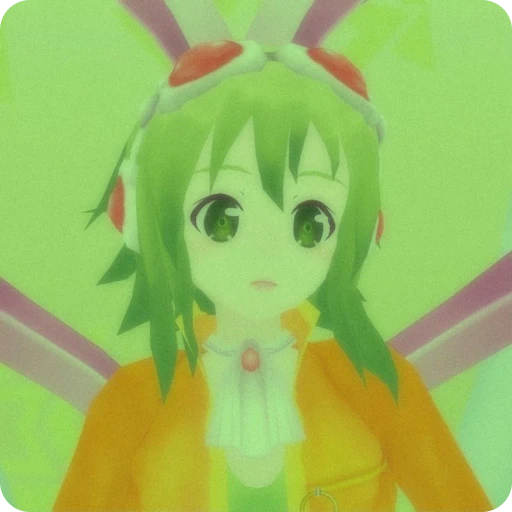 🍵 Стикер «Megpoid GUMI» для Telegram