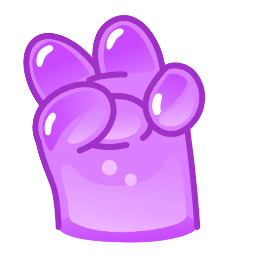 ✌️ Стикер «Gummy Bear Emoji» для Telegram