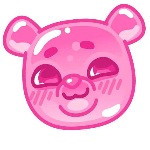 😊 Стикер «Gummy Bear Emoji» для Telegram