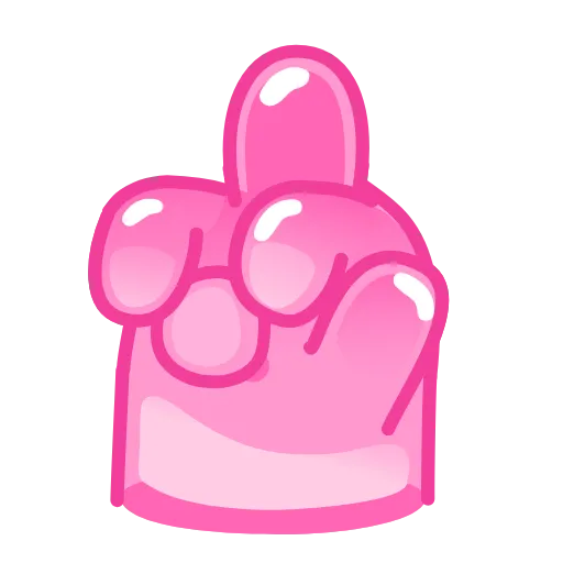 🖕 Стикер «Gummy Bear Emoji» для Telegram