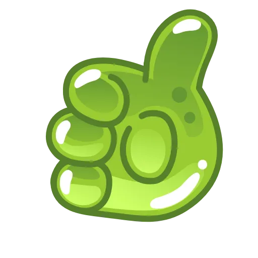 👍 Стикер «Gummy Bear Emoji» для Telegram
