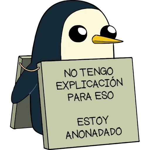 🤯 Стикер «Gunter (Hora de aventuras) - Frases» для Telegram