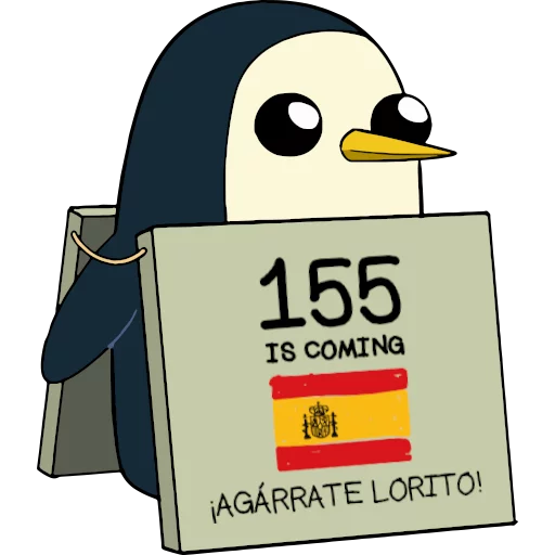 🇪🇸 Стикер «Gunter (Hora de aventuras) - Frases» для Telegram