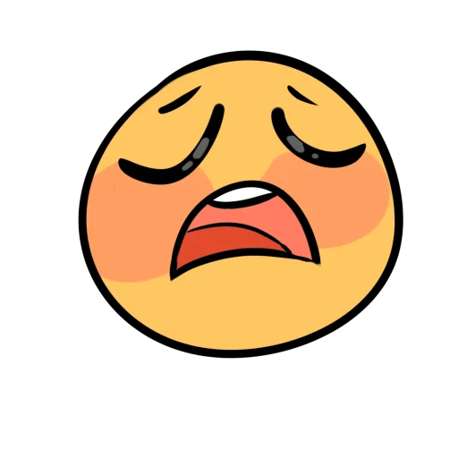 😩 Стикер «гыг эмодзи / emoji» для Telegram
