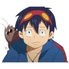 Стикер 10 Gurren Lagann