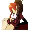 Стикер 47 Gurren Lagann