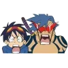 Стикер 27 Gurren Lagann