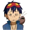 Стикер 13 Gurren Lagann