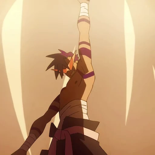 ☝ Стикер «Gurren Lagann» для Telegram