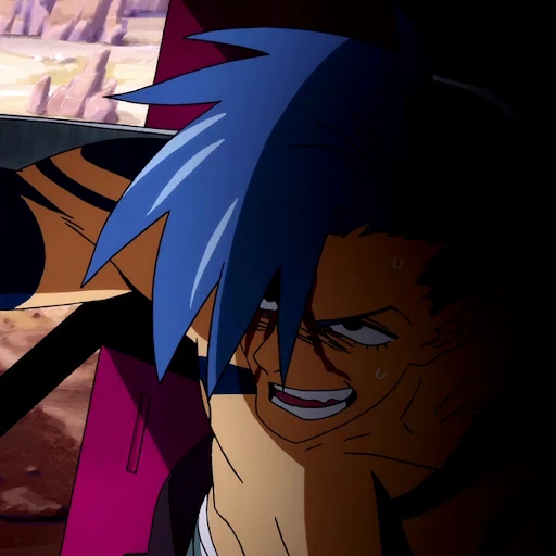 😈 Стикер «Gurren Lagann» для Telegram