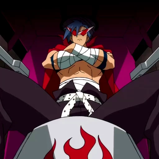 😤 Стикер «Gurren Lagann» для Telegram