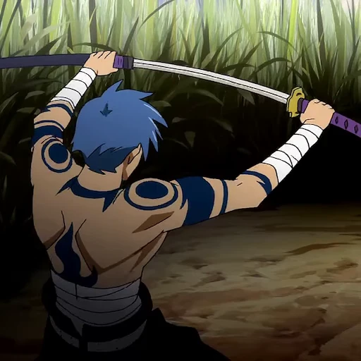 😡 Стикер «Gurren Lagann» для Telegram