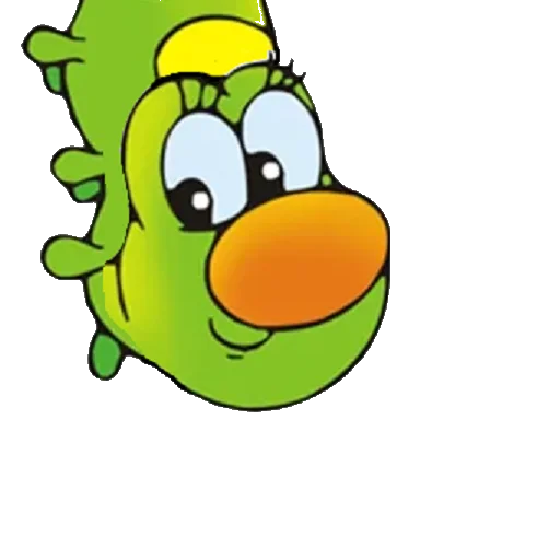 🐛 Стикер «Гусеничка» для Telegram