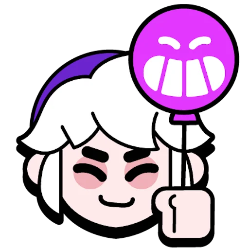 ☺️ Стикер «Brawl Stars» для Telegram