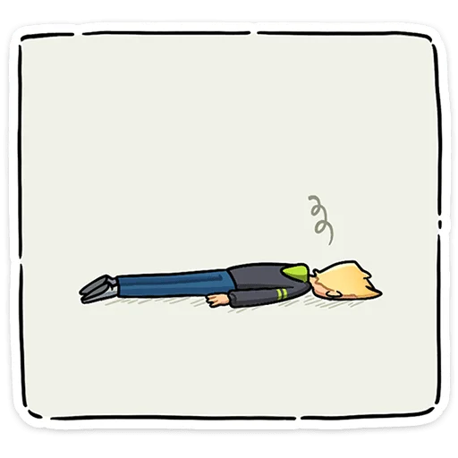 🧍‍♂️ Стикер «Челик» для Telegram