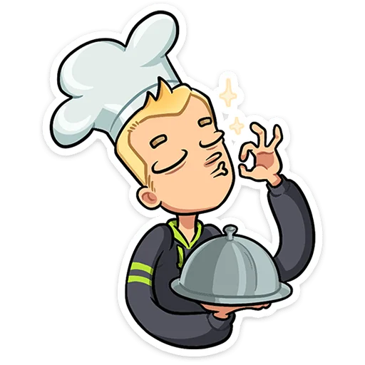 🧍‍♂️ Стикер «Челик» для Telegram