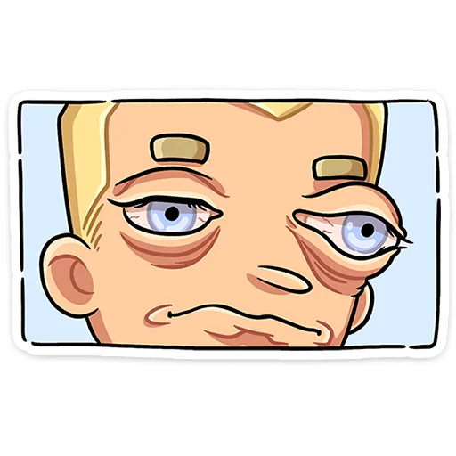 🧍‍♂️ Стикер «Челик» для Telegram