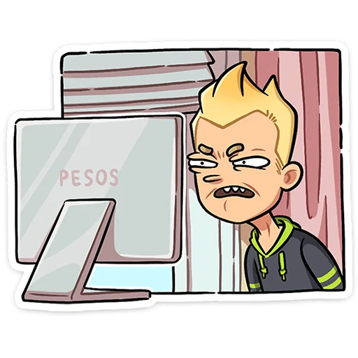 🤨 Стикер «Челик» для Telegram