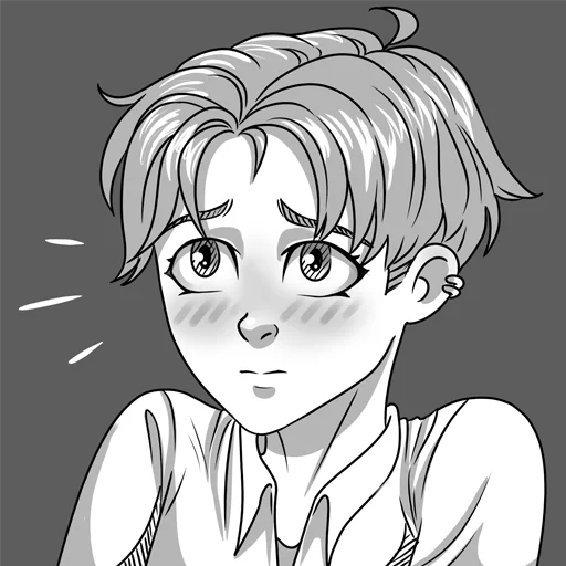 😳 Стикер «Gvai boy» для Telegram