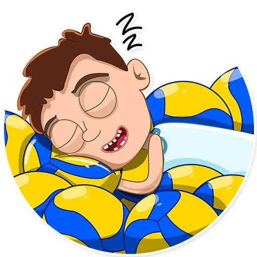 😴 Стикер «George Volleyball» для Telegram