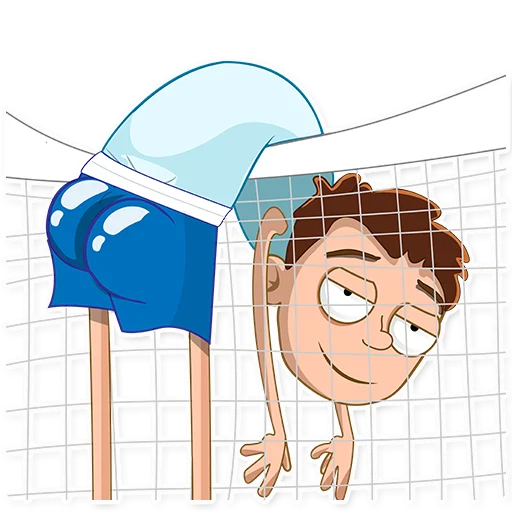 😌 Стикер «George Volleyball» для Telegram