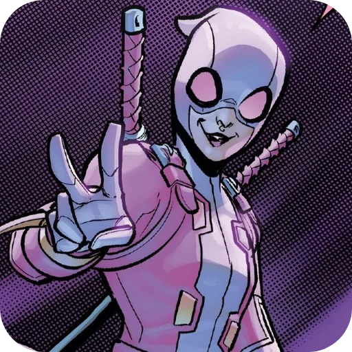 ✌ Стикер «Gwenpool» для Telegram