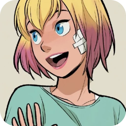 😺 Стикер «Gwenpool» для Telegram
