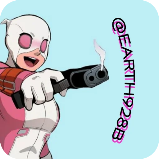 🔫 Стикер «Gwenpool» для Telegram