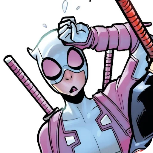 😢 Стикер «Gwenpool» для Telegram
