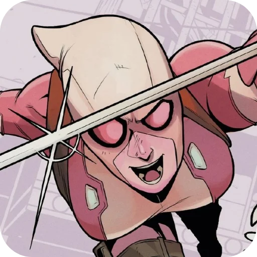 😼 Стикер «Gwenpool» для Telegram