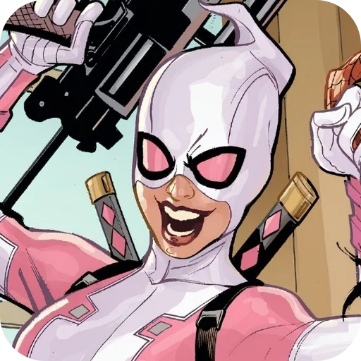 😈 Стикер «Gwenpool» для Telegram