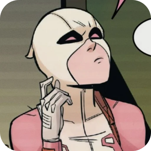 🧐 Стикер «Gwenpool» для Telegram