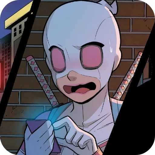 😖 Стикер «Gwenpool» для Telegram