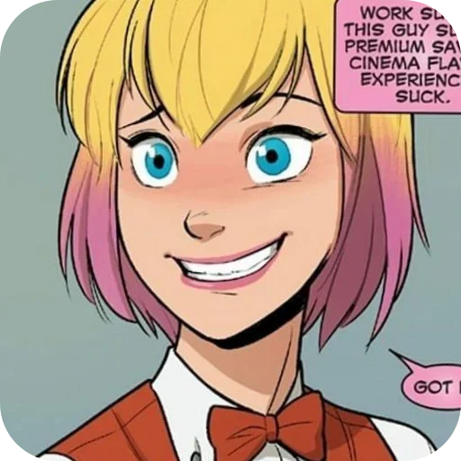 😁 Стикер «Gwenpool» для Telegram