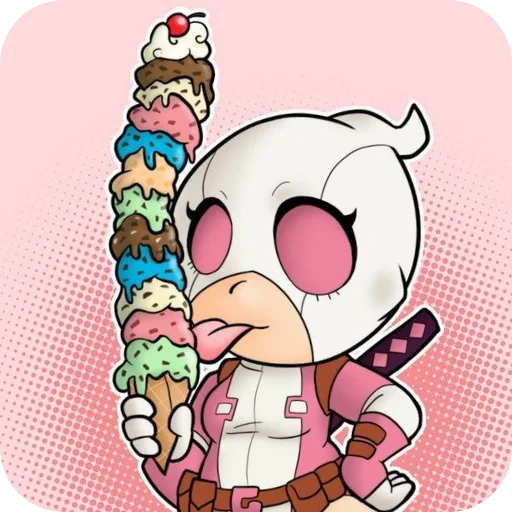 🍦 Стикер «Gwenpool» для Telegram