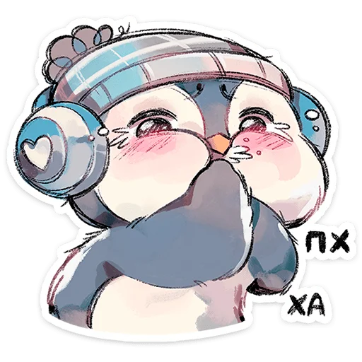 🐧 Стикер «Гвик» для Telegram