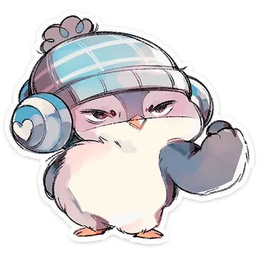 🐧 Стикер «Гвик» для Telegram