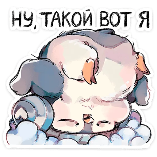 🐧 Стикер «Гвик» для Telegram