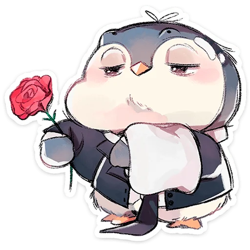 🐧 Стикер «Гвик» для Telegram