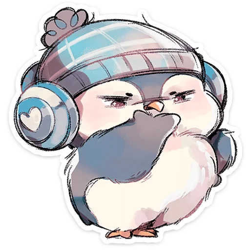 🐧 Стикер «Гвик» для Telegram