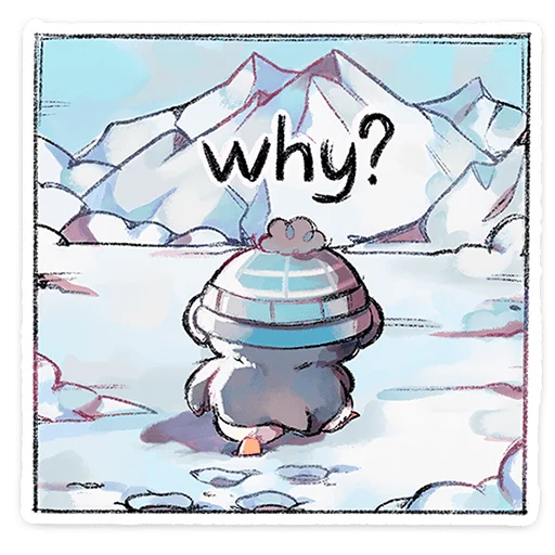 🐧 Стикер «Гвик» для Telegram