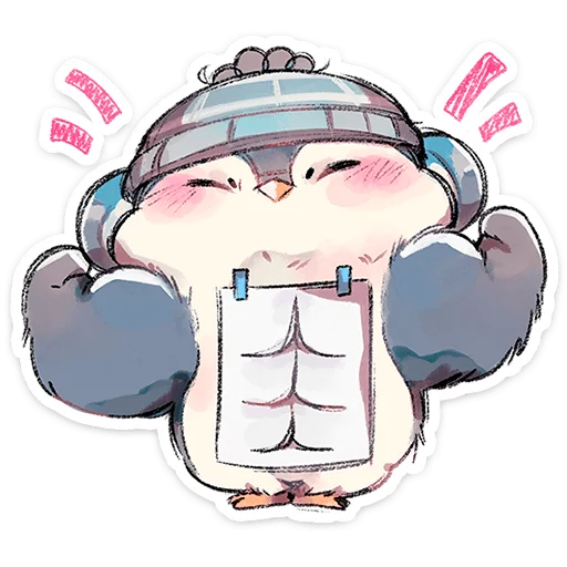 🐧 Стикер «Гвик» для Telegram