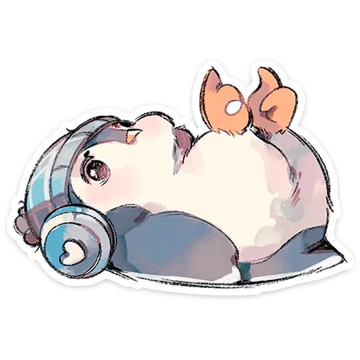 🐧 Стикер «Гвик» для Telegram