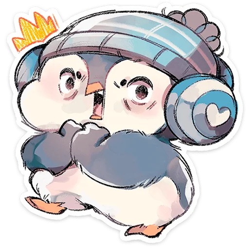 🐧 Стикер «Гвик» для Telegram