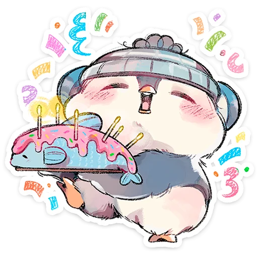 🐧 Стикер «Гвик» для Telegram