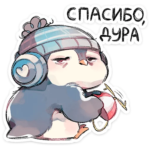 🐧 Стикер «Гвик» для Telegram