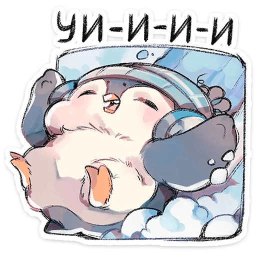 🐧 Стикер «Гвик» для Telegram