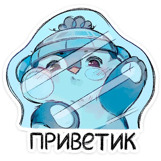 🐧 Стикер «Гвик» для Telegram