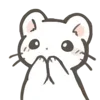Стикер 15 Снежок #cute #animals #emoji