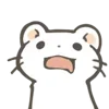 Стикер 6 Снежок #cute #animals #emoji